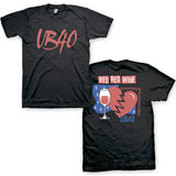 UB40 - Red Red Wine - Black t-shirt