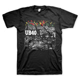 UB40 - Bigga Bagga - Black t-shirt