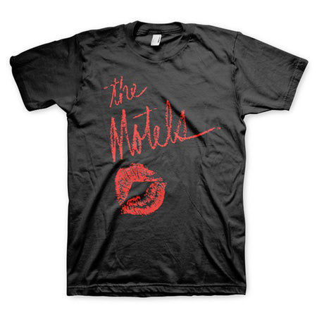 The Motels - Red Lips - Black t-shirt