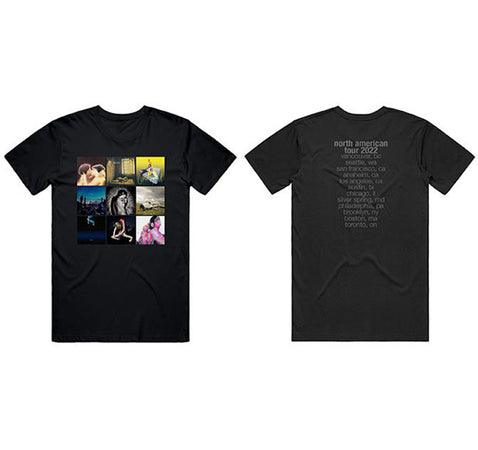 Suede - Cover Collage - Black t-shirt
