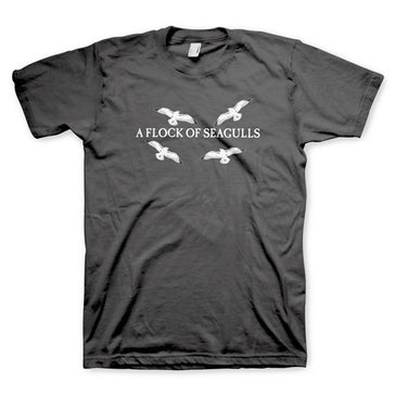 A Flock Of Seagulls - Logo - Black  t-shirt