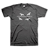 A Flock Of Seagulls - Logo - Black  t-shirt