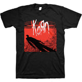 Korn - Shadow (Red) - Black t-shirt