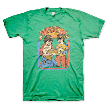 Ween - Weasel - Green T-shirt