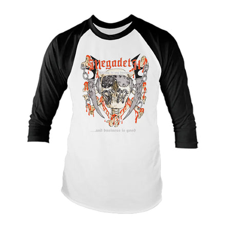 Megadeth - Killing Is My Business - Raglan Baseball Jersey  t-shirt