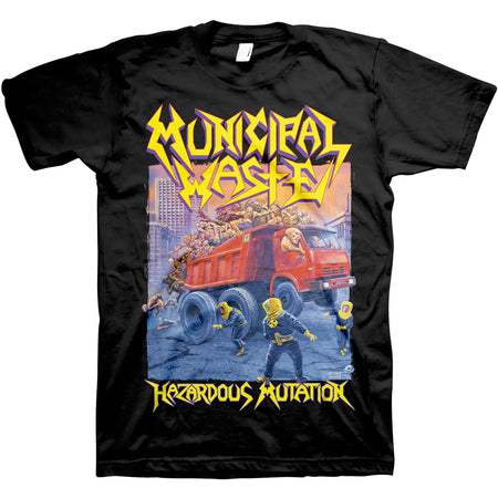 Municipal Waste - Hazardous Mutations - Black t-shirt