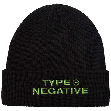 Type O Negative - Text Logo - Black Ski Cap Beanie