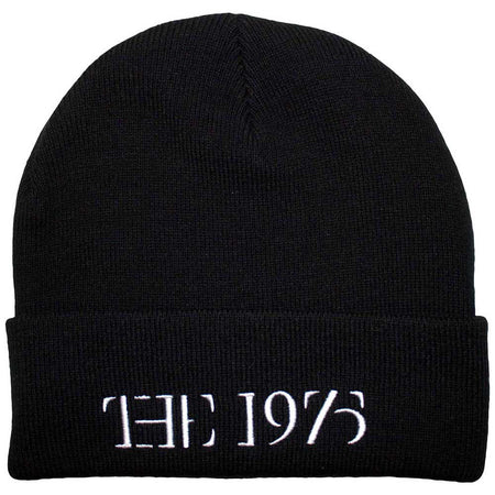 The 1975 - Original Logo - Black Ski Cap Beanie