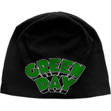 Green Day - Dookie Logo -Discharge Print -Black  OSFA  Beanie Ski Cap