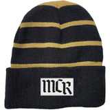 My Chemical Romance - Shadows - Black & Gold Ski Cap Beanie