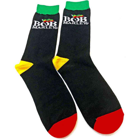 Bob Marley - Logo  - Black Socks