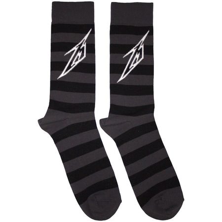 Metallica - Lightning M - Charcoal Grey Socks