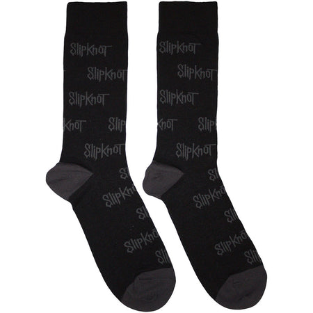 Slipknot - All Over Print Logos - Black Socks