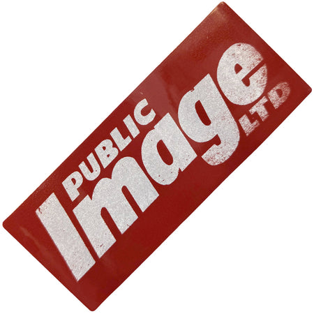 PIL - Public Image Ltd - News Logo  - 5"  Sticker