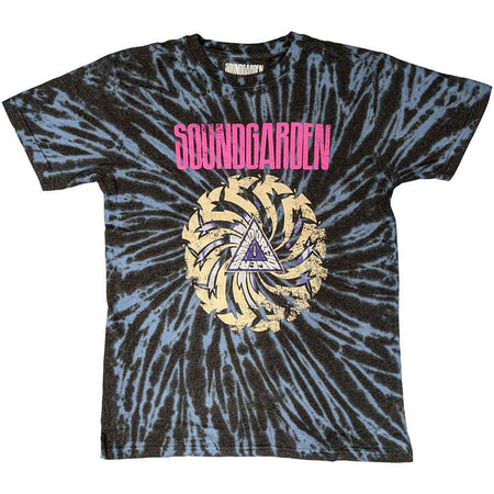 Soundgarden. - Badmotorfinger- Dip Dye Blue t-shirt