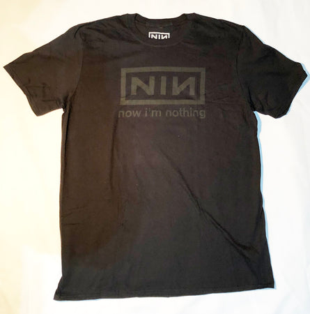 Nine Inch Nails - Now I'm Nothing - Black  T-shirt