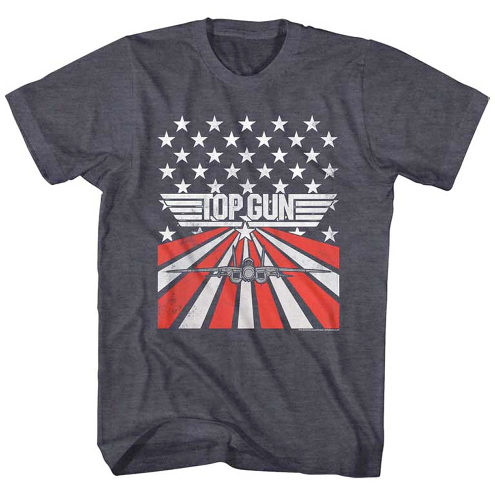 Top Gun - Stars & Stripes - Navy Heather t-shirt