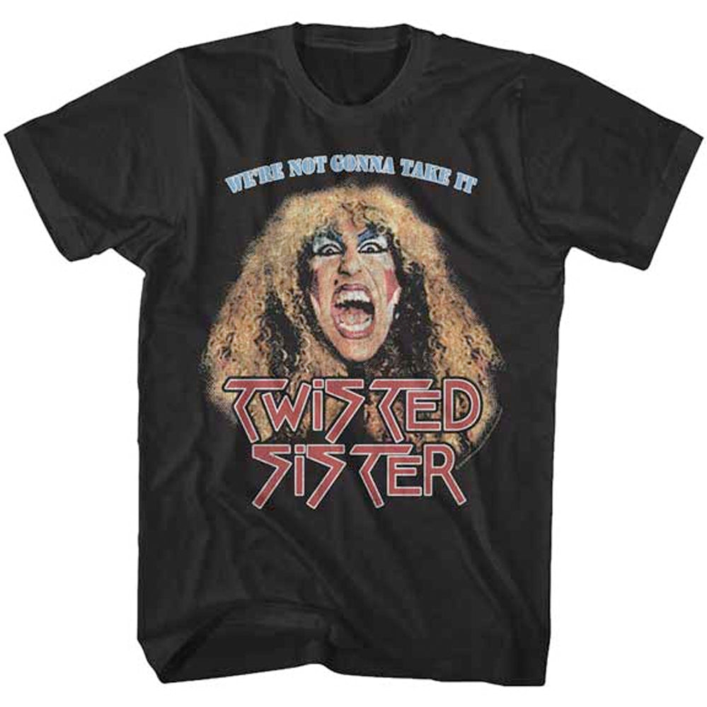 Twisted Sister - Not Gonna Take It - Black t-shirt
