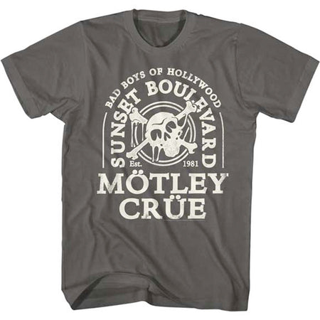 Motley Crue - Dripskull - Smoke t-shirt