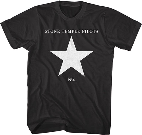 Stone Temple Pilots - Number 4 - Black t-shirt
