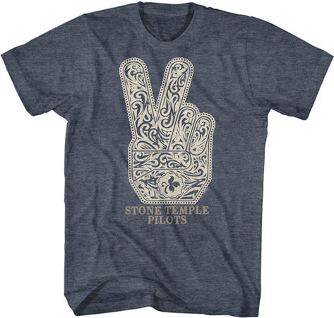 Stone Temple Pilots - Peace - Navy Heather t-shirt