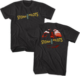 Stone Temple Pilots - Core with Backprint - Black t-shirt