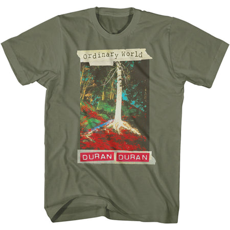 Duran Duran - Ordinary World - Military Green t-shirt