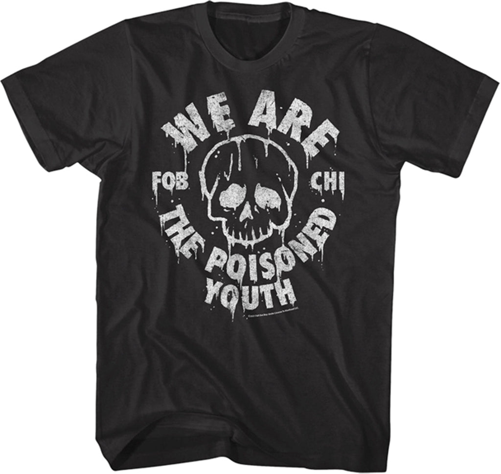 Fall Out Boy - Poisoned Youth - Black T-shirt