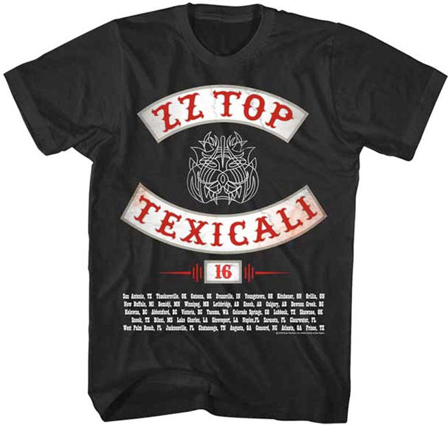 ZZ Top Texacali-Black Lightweight t-shirt