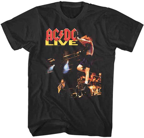 AC/DC Live-Black Lightweight t-shirt