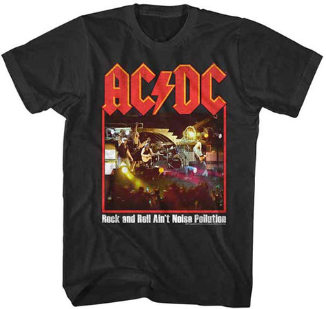 AC/DC Noise Pollution 2 -Black Lightweight t-shirt