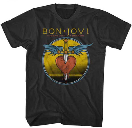 Bon Jovi-Bad Name-Black t-shirt