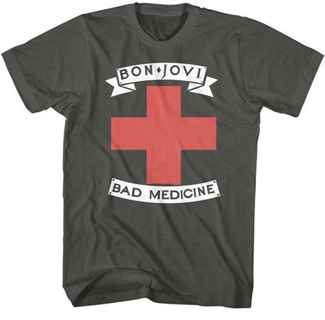 Bon Jovi-Bad Medicine-Smoke t-shirt