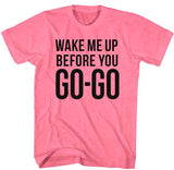 Wham-Go-Go-Safety Pink t-shirt