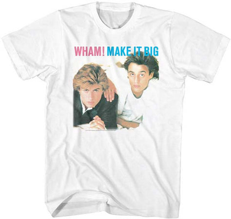 Wham-Make It Big-White t-shirt