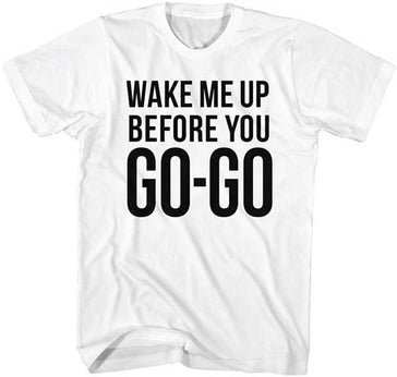 Wham-Go Go-White  t-shirt