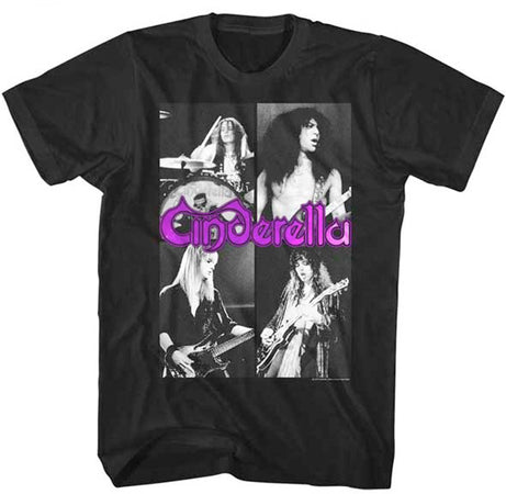 Cinderella - Quarters - Black t-shirt