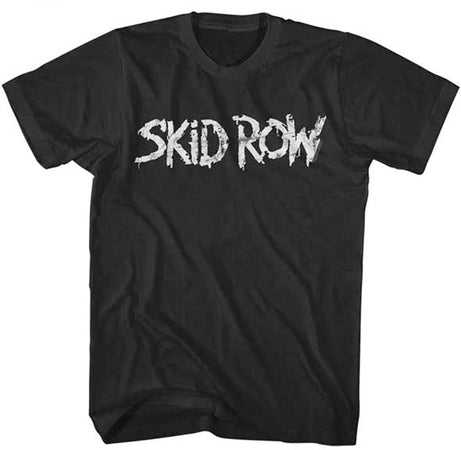 Skid Row - Whitish Logo - Black t-shirt