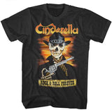 Cinderella-Skelerella-Black T-shirt
