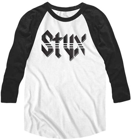 Styx - Classic Logo - Raglan Baseball Jersey t-shirt