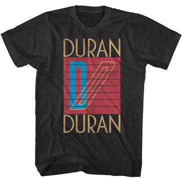 Duran Duran-Logo Black t-shirt