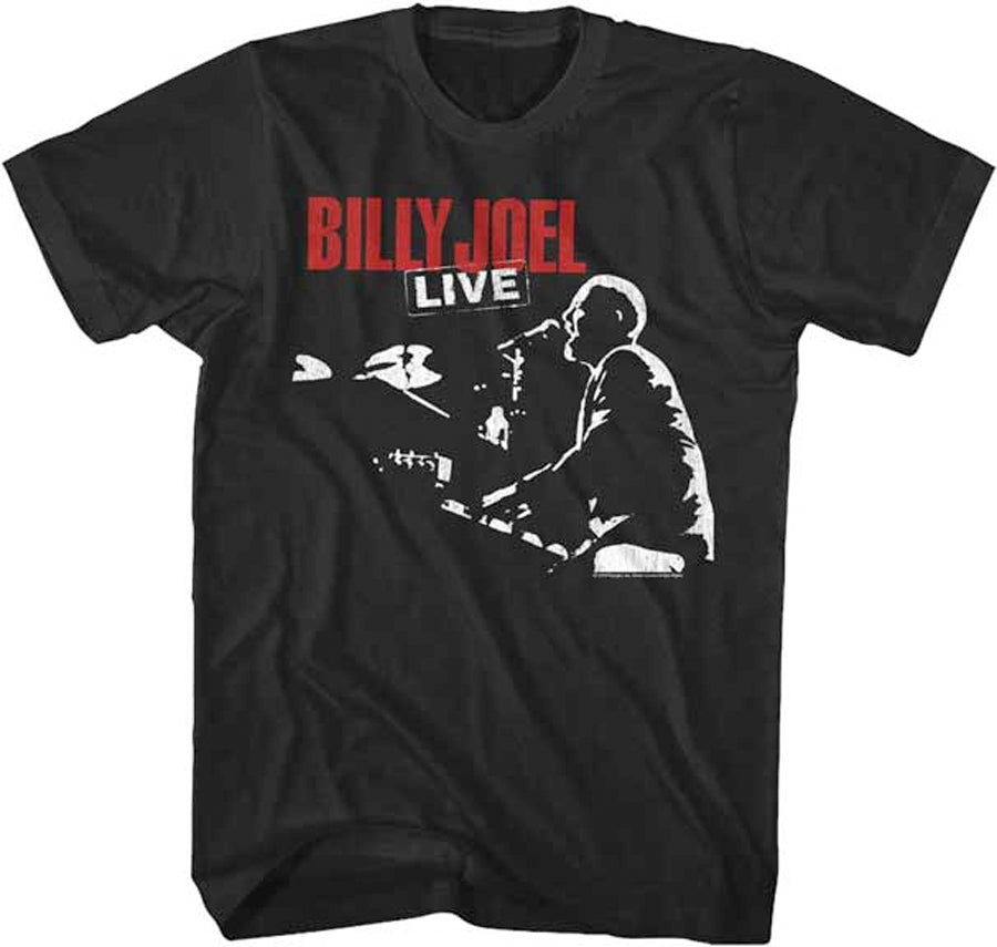 Billy Joel - Live 81 Tour - Black t-shirt