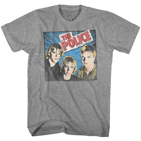 The Police - Comic-Ish Group - Graphite Heather t-shirt