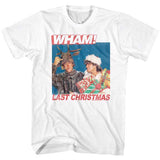 Wham - Last Christmas - White  t-shirt