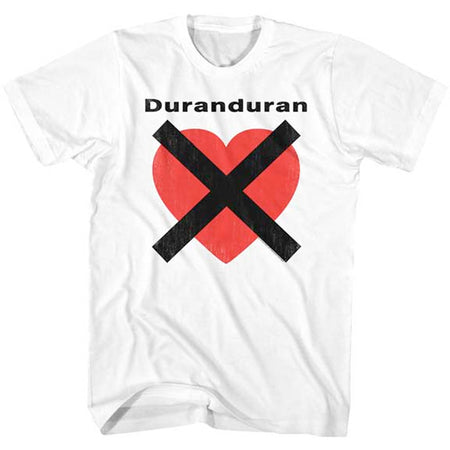 Duran Duran - Heart X - White t-shirt
