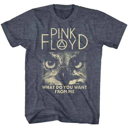 Pink Floyd - What Do You Want From Me - Navy Heather t-shirt