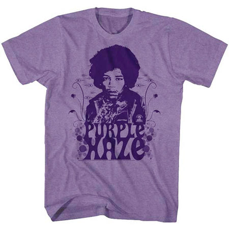 Jimi Hendrix - Purple Haze - Purple Heather   t-shirt