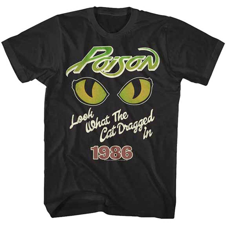 Poison - Eyes 86 - Black t-shirt