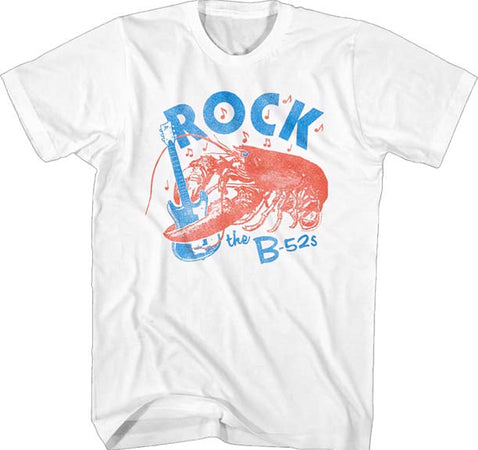 The B-52s - Rock Lobster - White t-shirt