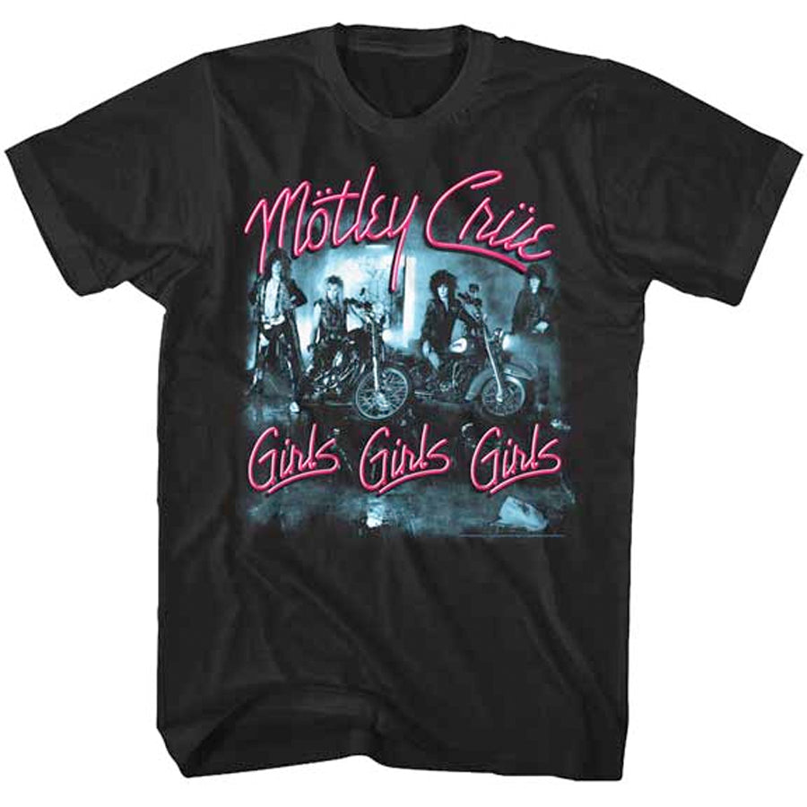 Motley Crue - Girls Girls Girls - Black t-shirt